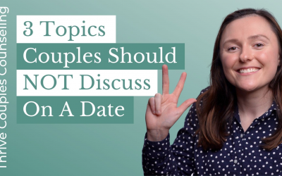 3 Topics Couples Should NOT Discuss On a Date