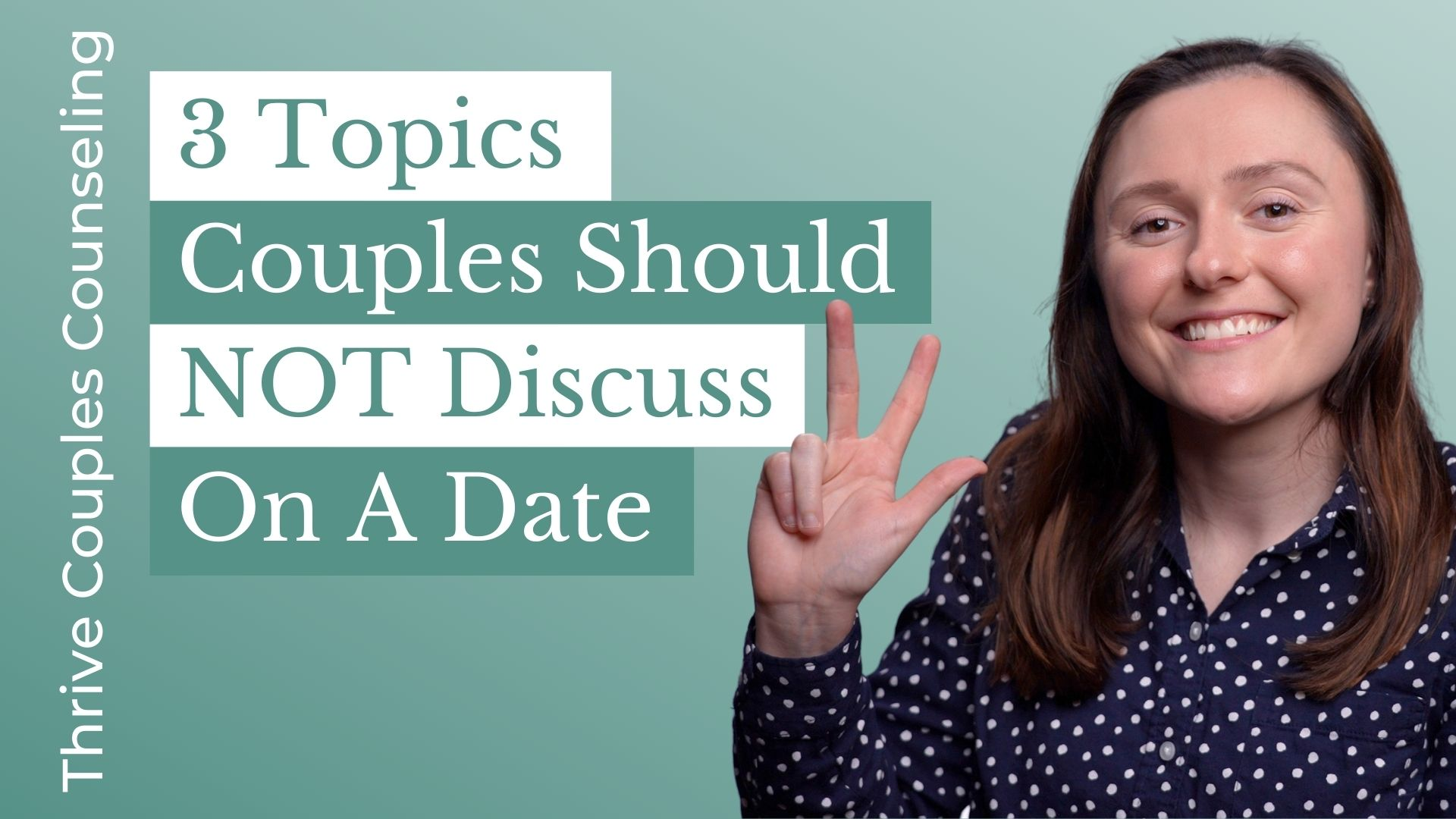 3 Topics Couples Should NOT Discuss On a Date